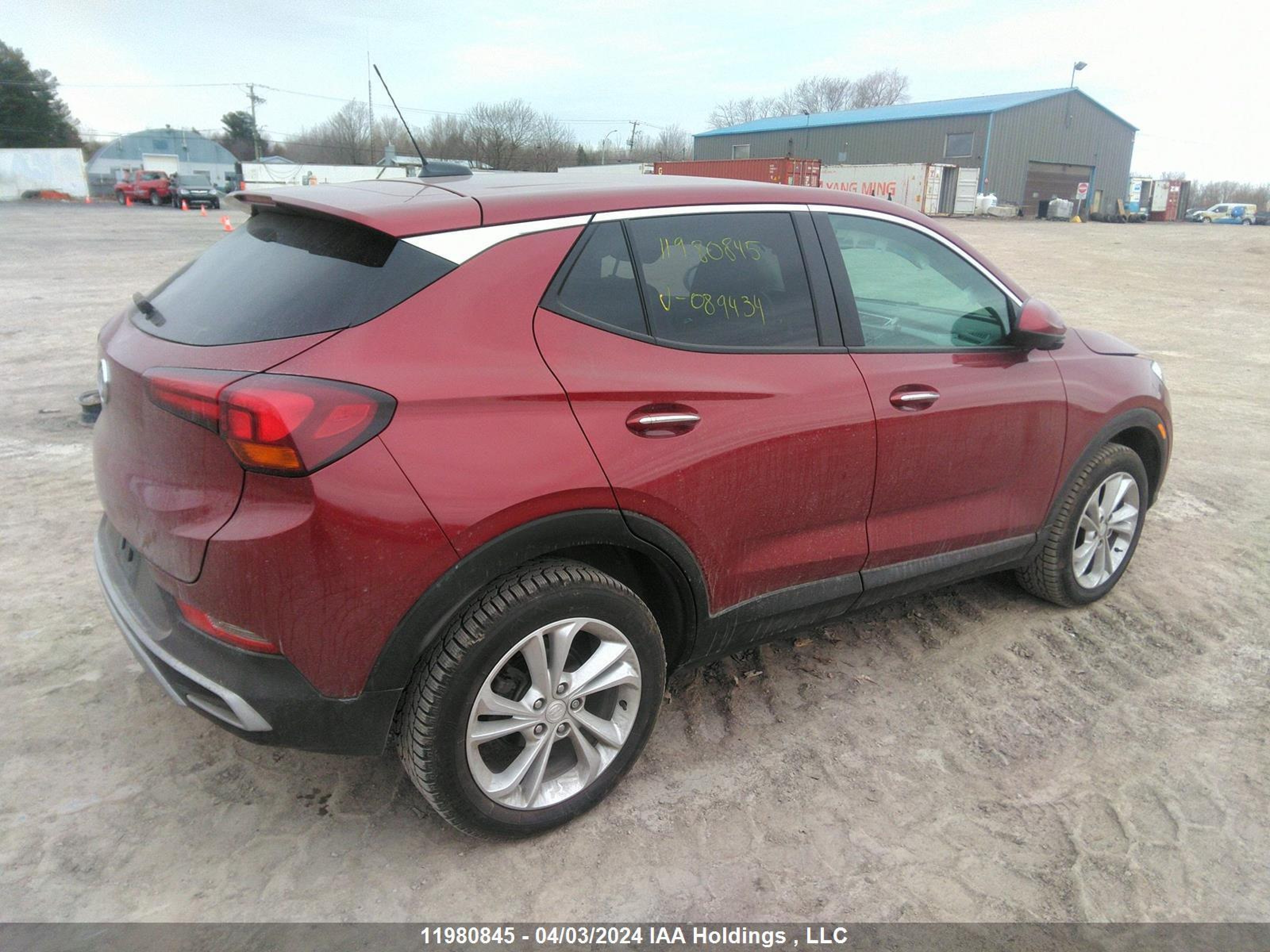 Photo 3 VIN: KL4MMCSL8NB089434 - BUICK ENCORE GX 