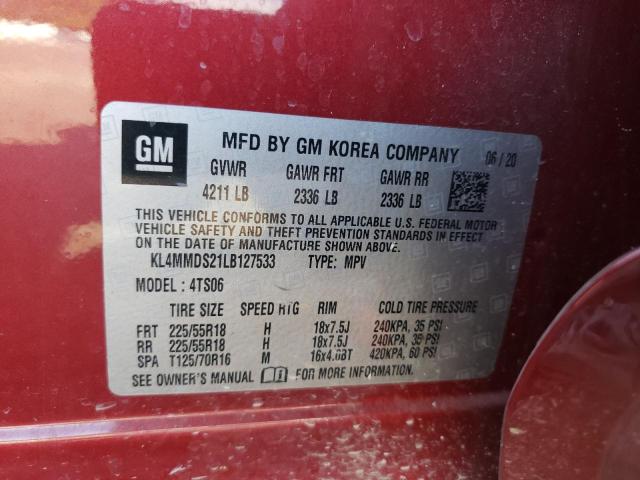 Photo 9 VIN: KL4MMDS21LB127533 - BUICK ENCORE GX 