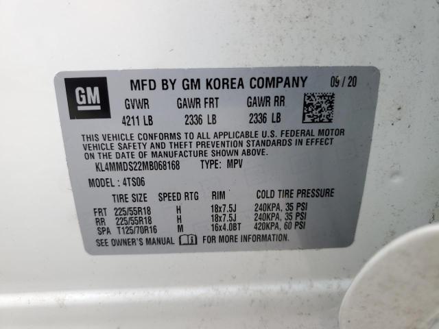 Photo 11 VIN: KL4MMDS22MB068168 - BUICK ENCORE GX 