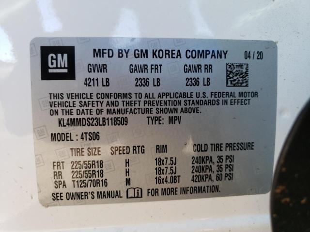 Photo 9 VIN: KL4MMDS23LB118509 - BUICK ENCORE GX 