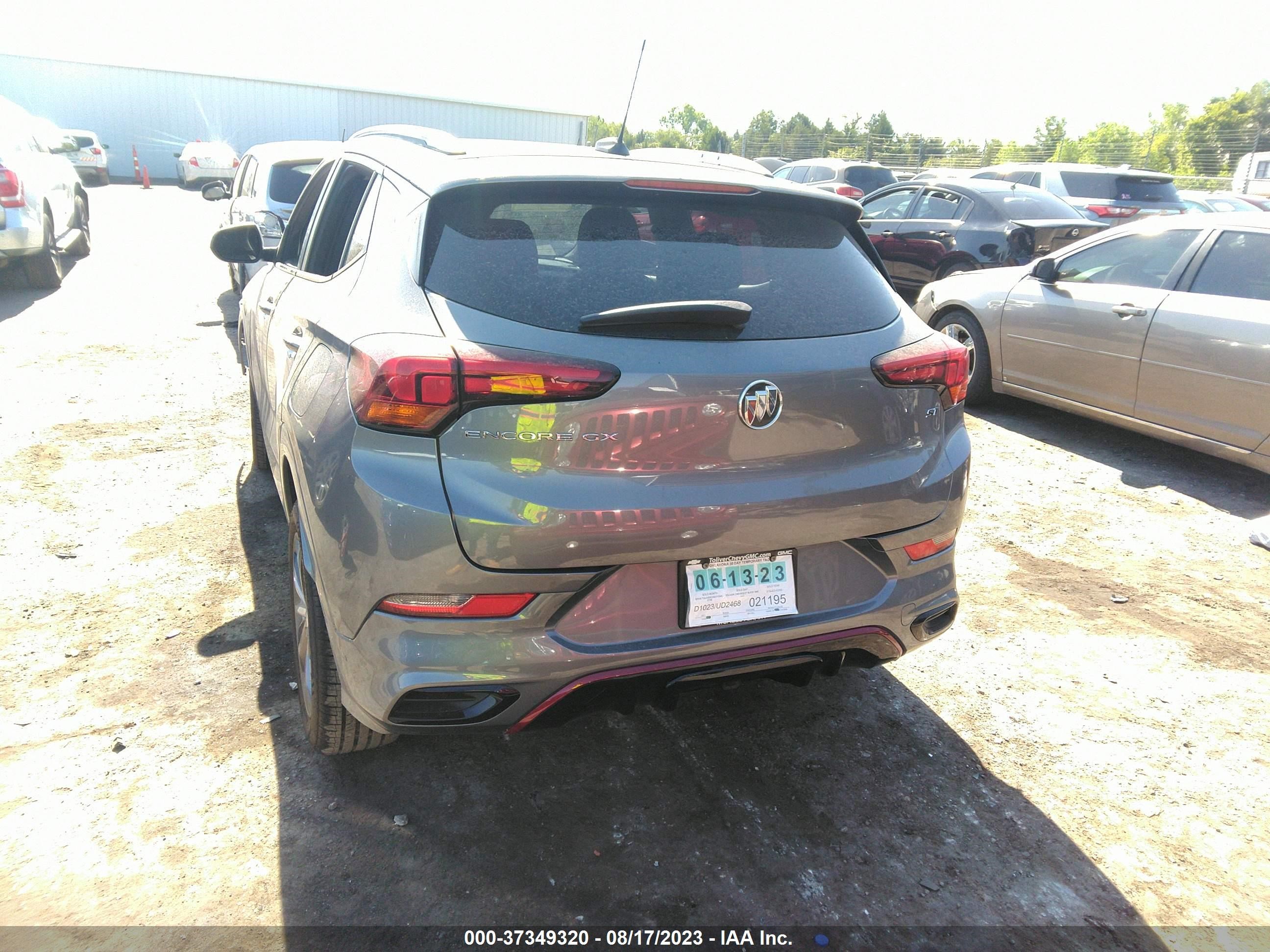 Photo 2 VIN: KL4MMDS24MB123297 - BUICK ENCORE GX 