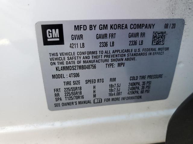 Photo 12 VIN: KL4MMDS27MB048756 - BUICK ENCORE GX 