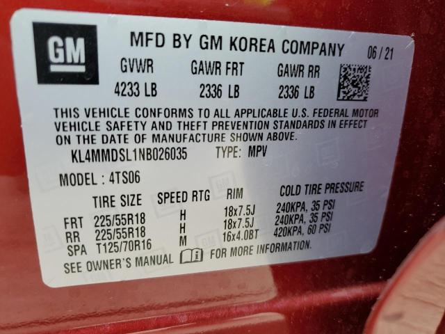 Photo 11 VIN: KL4MMDSL1NB026035 - BUICK ENCORE 