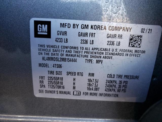 Photo 11 VIN: KL4MMDSL2MB154444 - BUICK ENCORE GX 