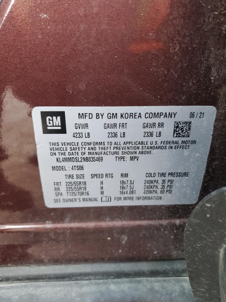 Photo 11 VIN: KL4MMDSL2NB035469 - BUICK ENCORE 