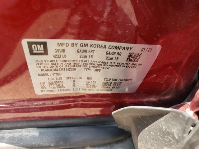 Photo 12 VIN: KL4MMDSL5MB142028 - BUICK ENCORE 