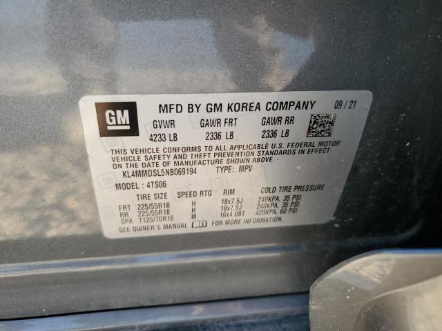 Photo 13 VIN: KL4MMDSL5NB069194 - BUICK ENCORE GX 