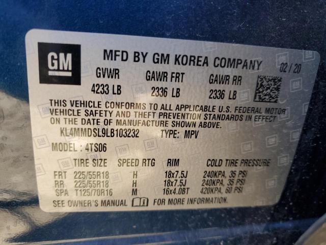 Photo 13 VIN: KL4MMDSL9LB103232 - BUICK ENCORE GX 