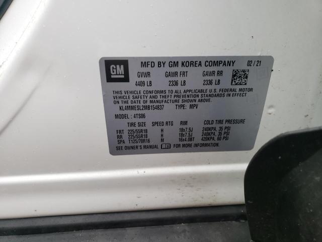 Photo 12 VIN: KL4MMESL2MB154837 - BUICK ENCORE GX 