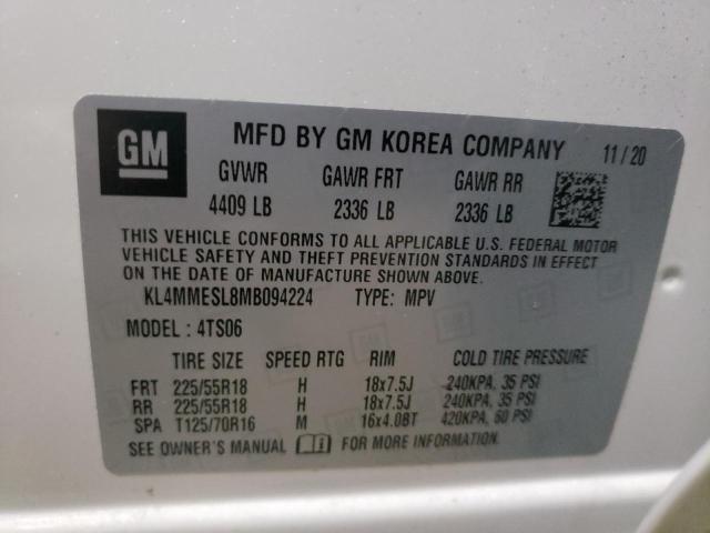 Photo 9 VIN: KL4MMESL8MB094224 - BUICK ENCORE GX 