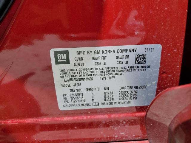 Photo 12 VIN: KL4MMESL8MB141686 - BUICK ENCORE GX 