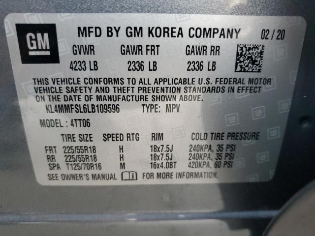 Photo 11 VIN: KL4MMFSL6LB109596 - BUICK ENCORE GX 