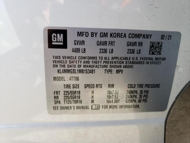 Photo 12 VIN: KL4MMGSL1MB153481 - BUICK ENCORE 