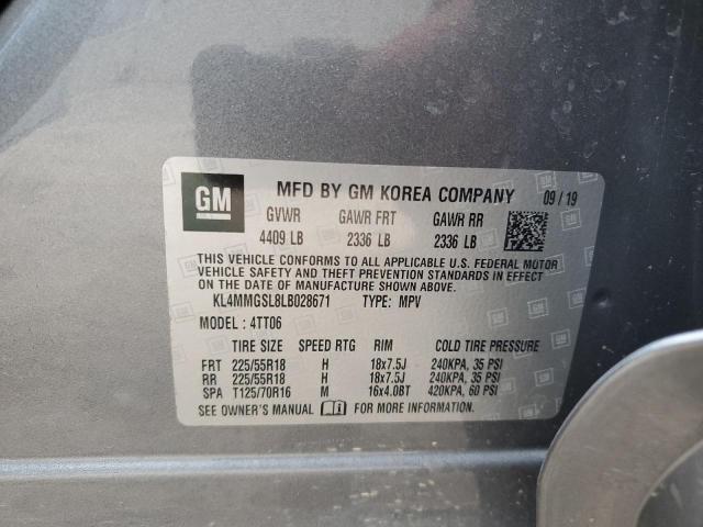 Photo 12 VIN: KL4MMGSL8LB028671 - BUICK ENCORE GX 