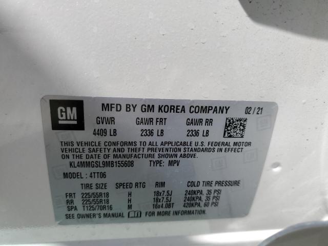 Photo 9 VIN: KL4MMGSL9MB155608 - BUICK ENCORE GX 