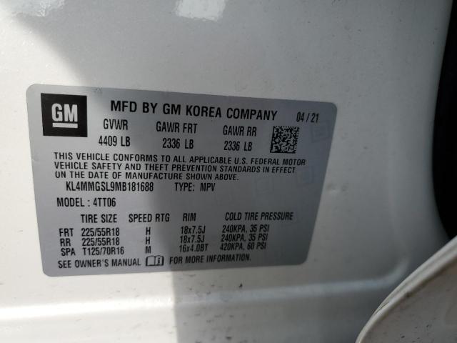 Photo 11 VIN: KL4MMGSL9MB181688 - BUICK ENCORE GX 