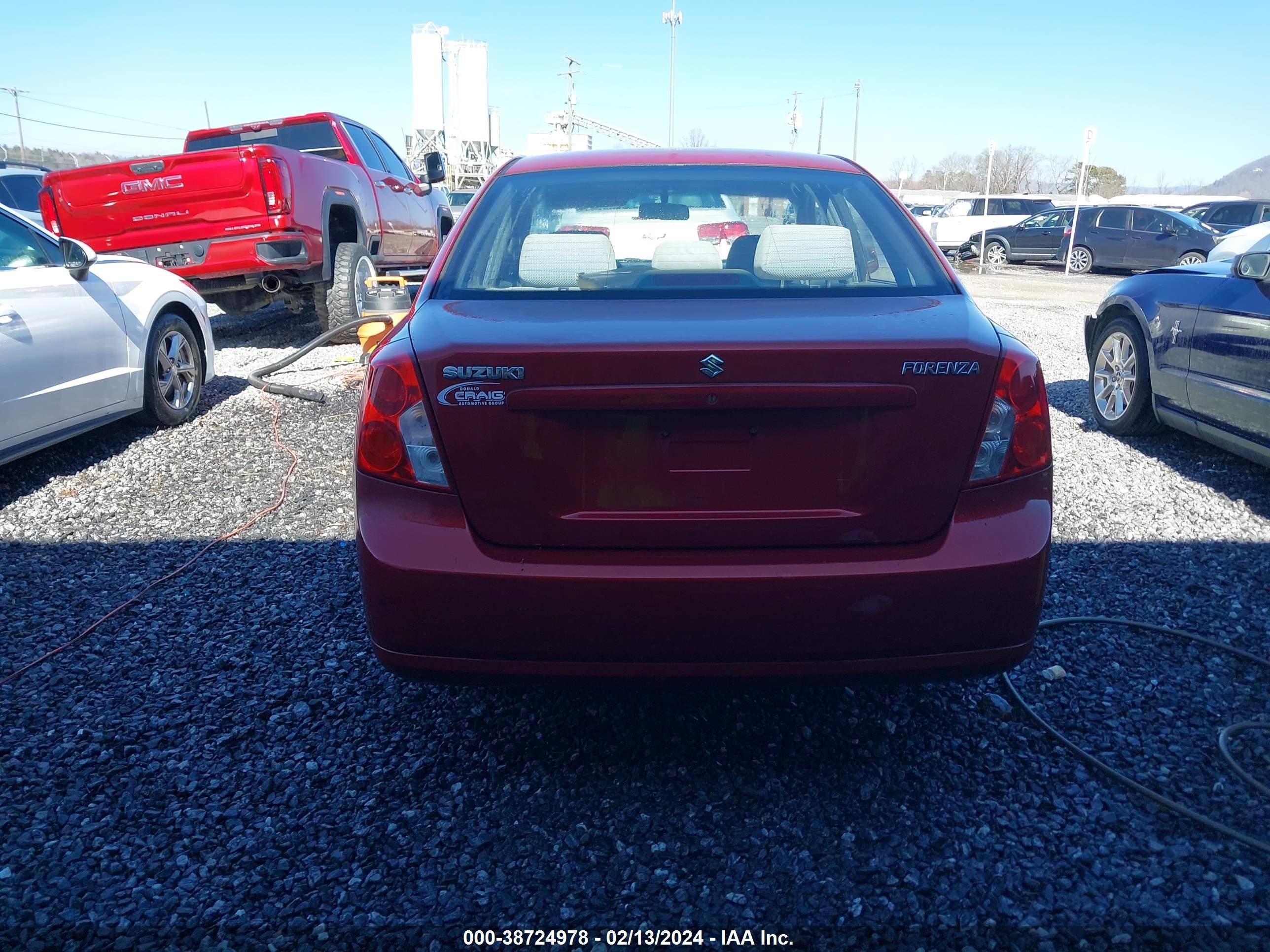 Photo 15 VIN: KL5JD56Z07K605104 - SUZUKI FORENZA 