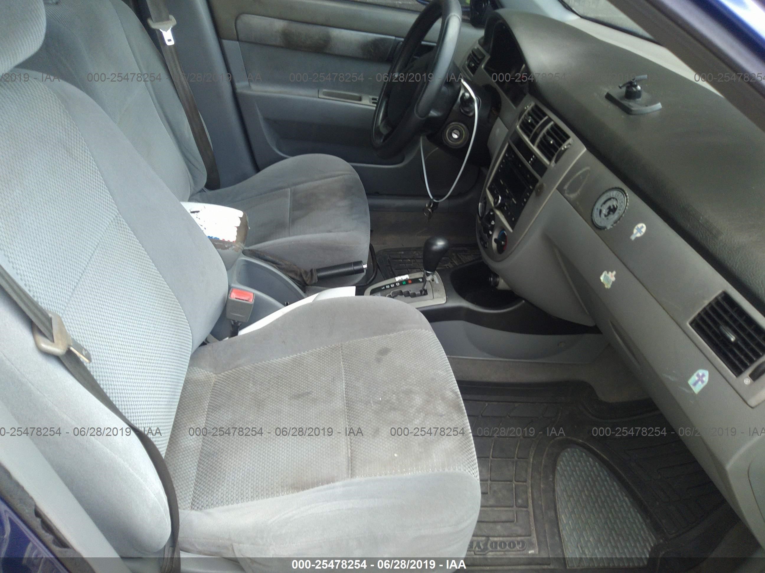 Photo 4 VIN: KL5JD56Z96K360480 - SUZUKI FORENZA 