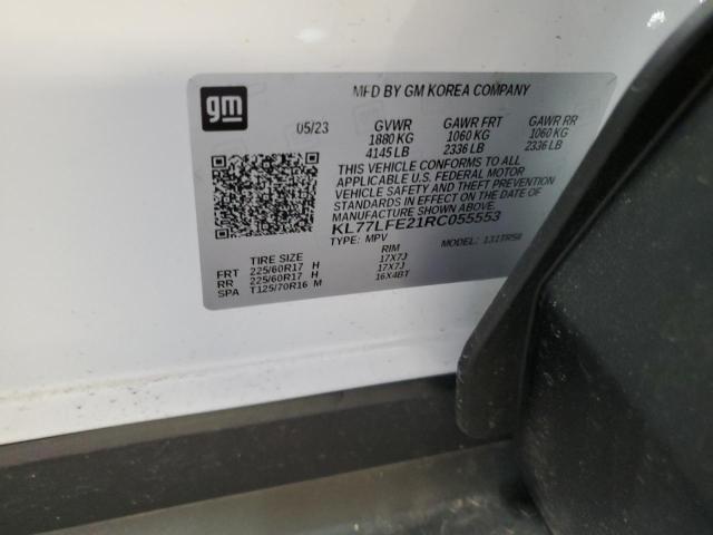 Photo 12 VIN: KL77LFE21RC055553 - CHEVROLET TRAX LS 