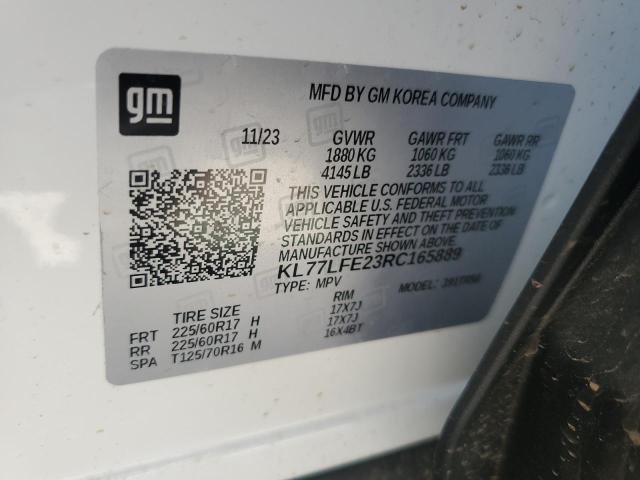 Photo 13 VIN: KL77LFE23RC165889 - CHEVROLET TRAX LS 