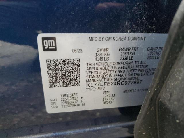 Photo 12 VIN: KL77LFE24RC077997 - CHEVROLET TRAX LS 