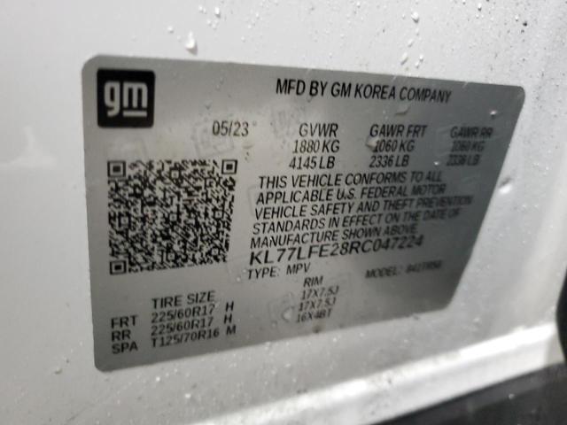 Photo 12 VIN: KL77LFE28RC047224 - CHEVROLET TRAX 