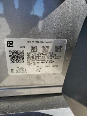 Photo 13 VIN: KL77LFE2XRC133408 - CHEVROLET TRAX LS 