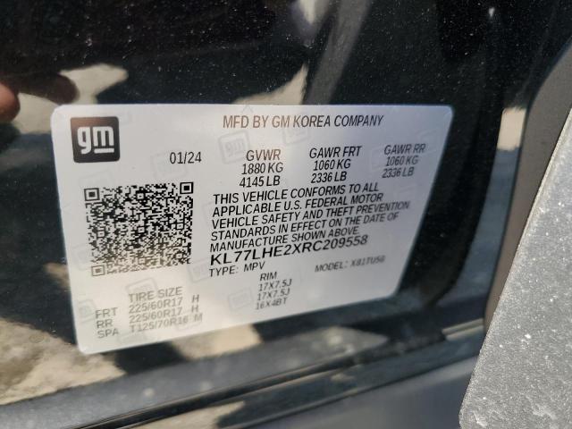 Photo 12 VIN: KL77LHE2XRC209558 - CHEVROLET TRAX 