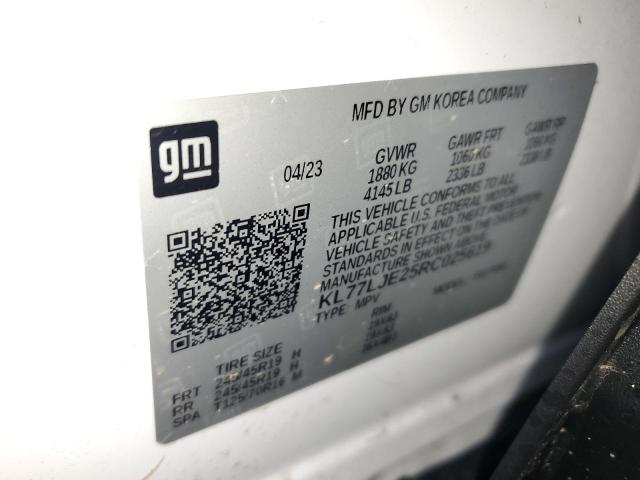 Photo 13 VIN: KL77LJE25RC025619 - CHEVROLET TRAX 2RS 