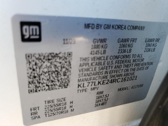 Photo 12 VIN: KL77LKE24RC161021 - CHEVROLET TRAX ACTIV 