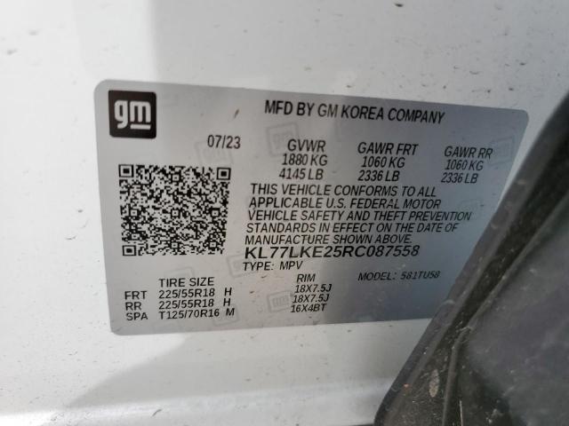 Photo 13 VIN: KL77LKE25RC087558 - CHEVROLET TRAX ACTIV 