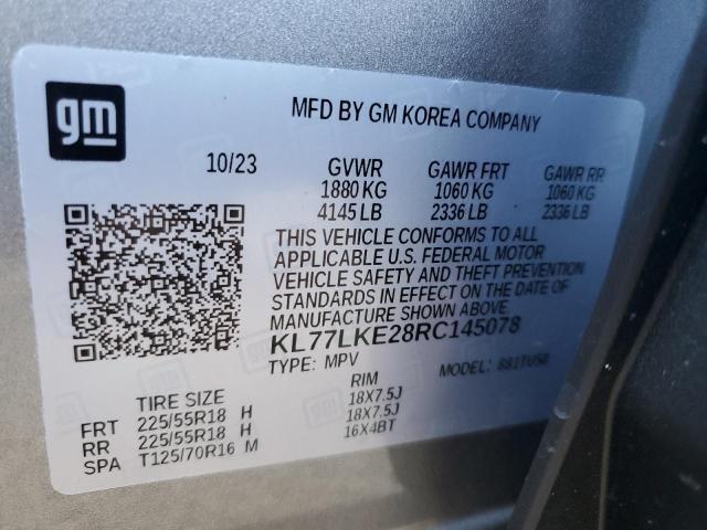 Photo 12 VIN: KL77LKE28RC145078 - CHEVROLET TRAX ACTIV 