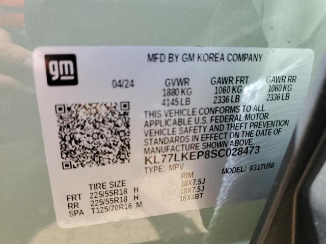 Photo 12 VIN: KL77LKEP8SC028473 - CHEVROLET TRAX ACTIV 