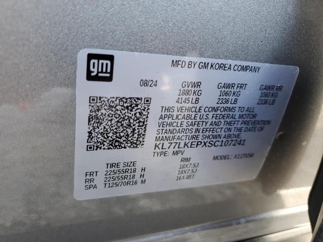 Photo 12 VIN: KL77LKEPXSC107241 - CHEVROLET TRAX ACTIV 