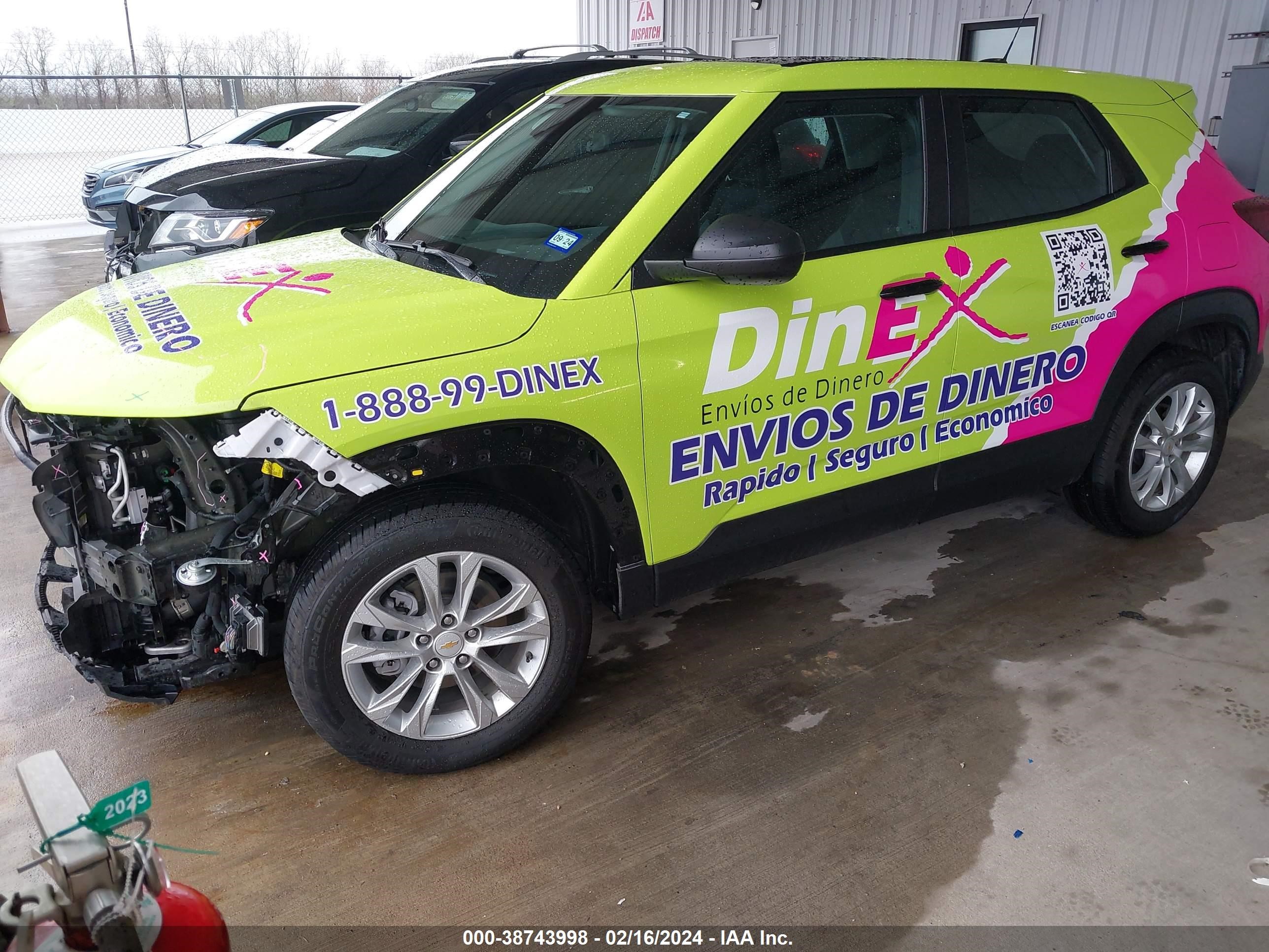 Photo 1 VIN: KL79MMS2XNB140356 - CHEVROLET TRAILBLAZER 