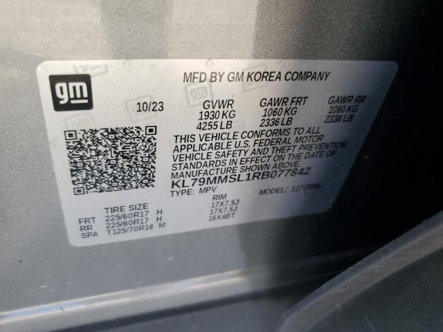 Photo 13 VIN: KL79MMSL1RB077842 - CHEVROLET TRAILBLAZE 