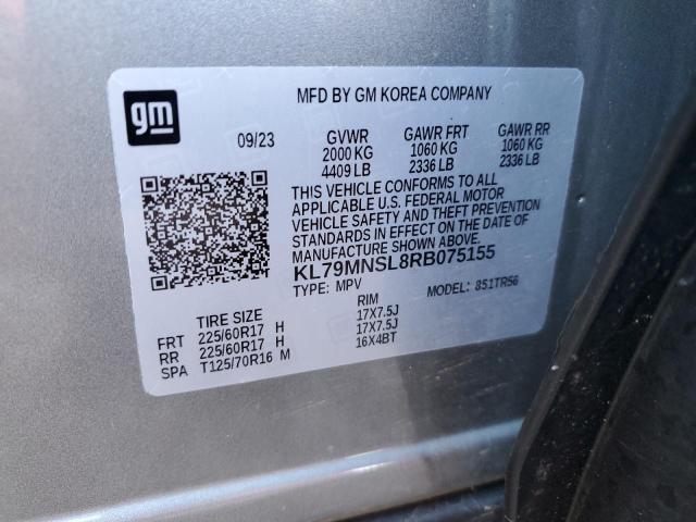 Photo 12 VIN: KL79MNSL8RB075155 - CHEVROLET TRAILBLZR 