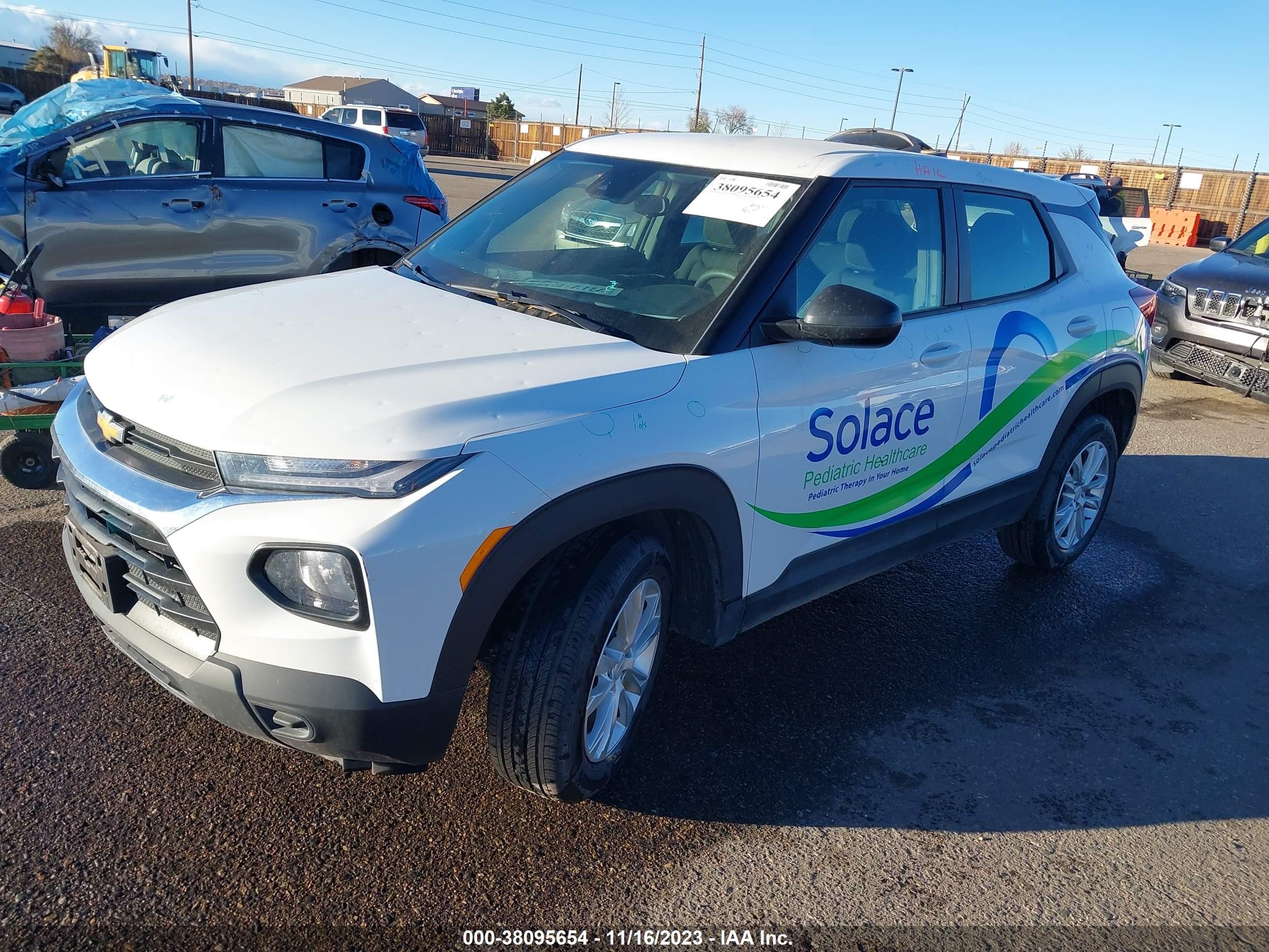 Photo 1 VIN: KL79MNSL9PB034353 - CHEVROLET TRAILBLAZER 