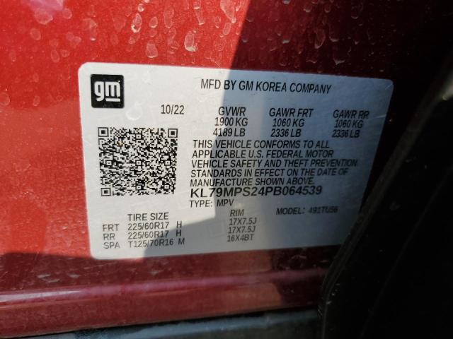 Photo 12 VIN: KL79MPS24PB064539 - CHEVROLET TRAILBLAZE 