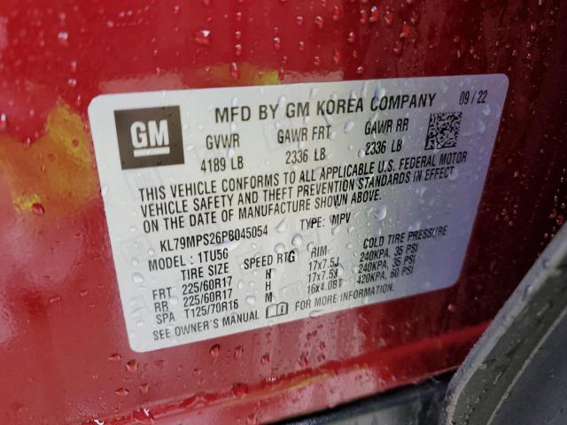 Photo 11 VIN: KL79MPS26PB045054 - CHEVROLET TRAILBLZR 