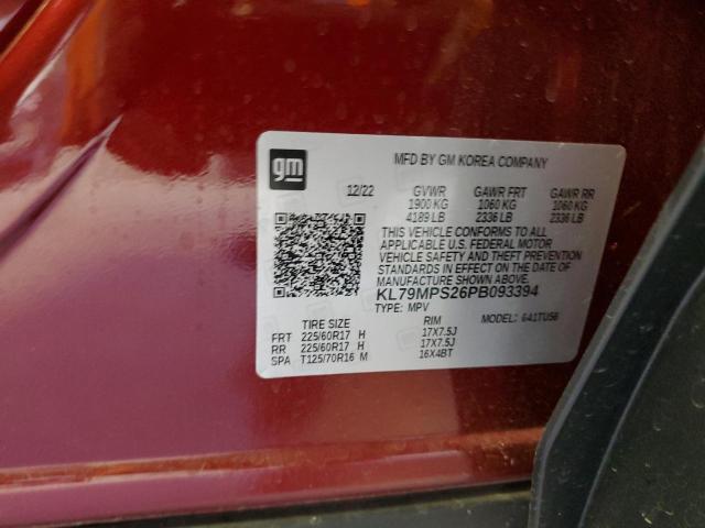 Photo 12 VIN: KL79MPS26PB093394 - CHEVROLET TRAILBLZR 