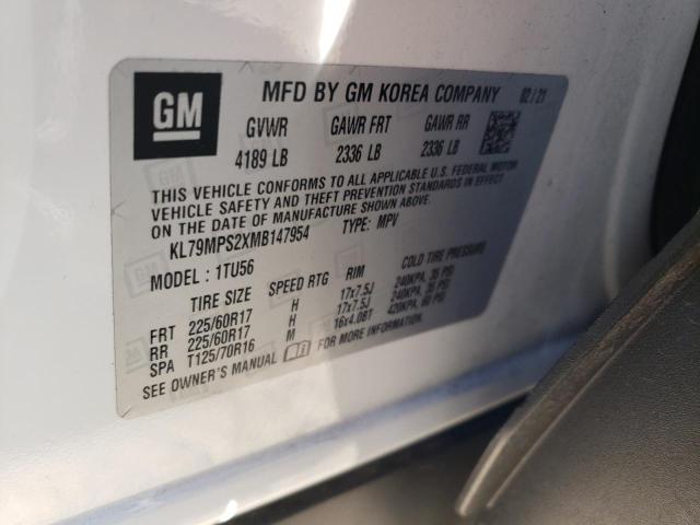 Photo 11 VIN: KL79MPS2XMB147954 - CHEVROLET TRAILBLAZE 