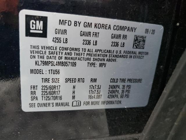 Photo 12 VIN: KL79MPSL4MB057109 - CHEVROLET TRAILBLAZE 