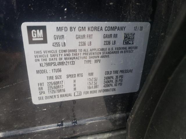 Photo 12 VIN: KL79MPSL4MB121133 - CHEVROLET TRAILBLAZE 