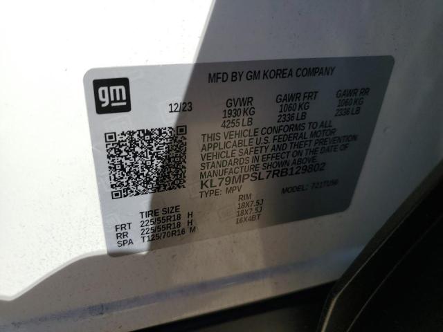 Photo 11 VIN: KL79MPSL7RB129802 - CHEVROLET TRAILBLAZE 