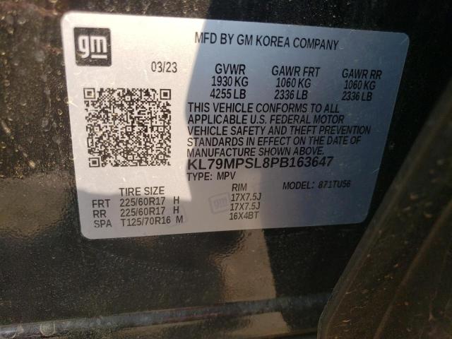 Photo 13 VIN: KL79MPSL8PB163647 - CHEVROLET TRAILBLAZE 