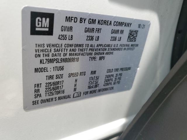 Photo 13 VIN: KL79MPSL9NB069810 - CHEVROLET TRAILBLZR 