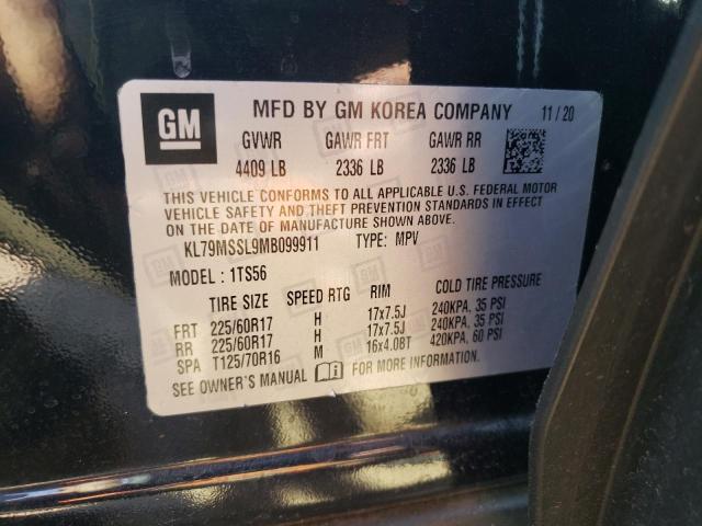 Photo 11 VIN: KL79MSSL9MB099911 - CHEVROLET TRAILBLAZE 