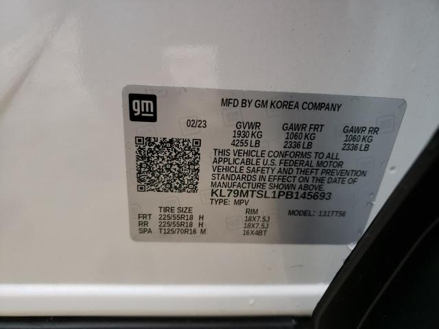 Photo 12 VIN: KL79MTSL1PB145693 - CHEVROLET TRAILBLZR 