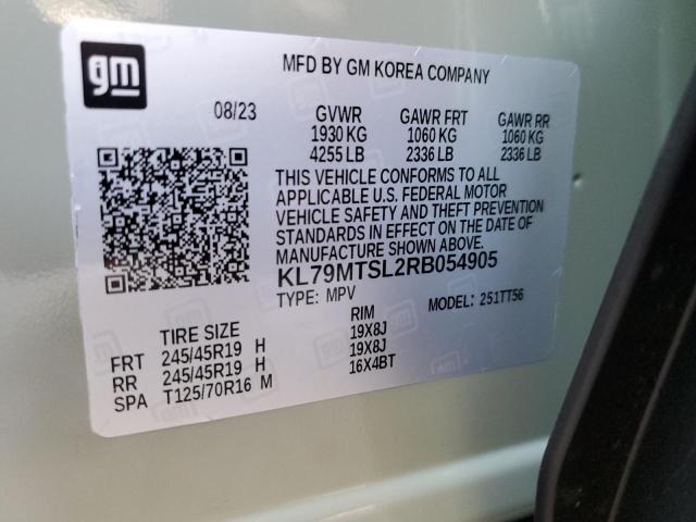 Photo 12 VIN: KL79MTSL2RB054905 - CHEVROLET TRAILBLZR 